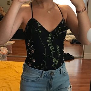 floral bodysuit